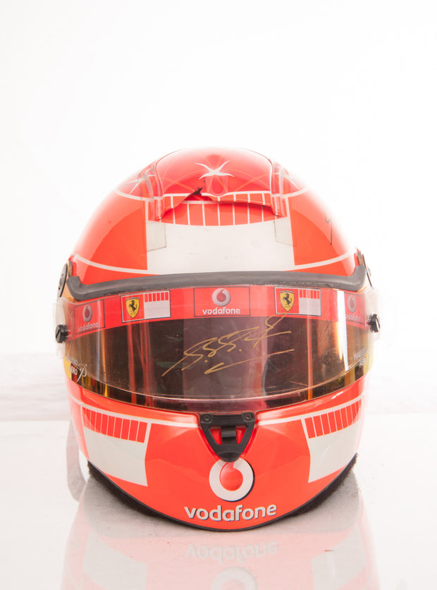 2006 Michael Schumacher  race used Schuberth helmet - Formula 1 Memorabilia