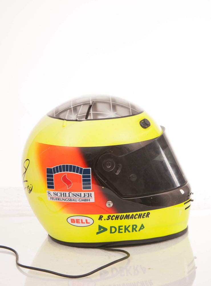 1995 Ralf Schumacher race used helmet