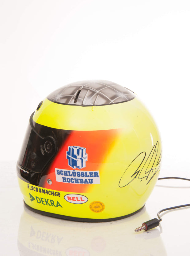 1995 Ralf Schumacher race used helmet