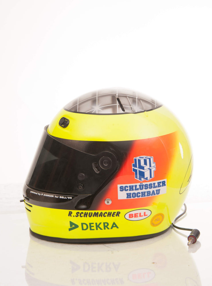 1995 Ralf Schumacher race used helmet