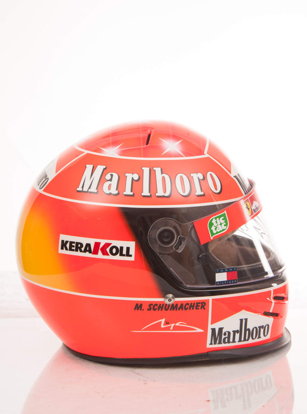 2000 Michael Schumacher Bell test helmet - Formula 1 Memorabilia