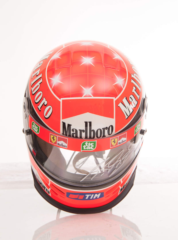 2000 Michael Schumacher Bell test helmet - Formula 1 Memorabilia
