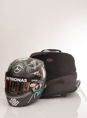 2016 Nico Rosberg Singapore GP race used helmet - Formula 1 Memorabilia
