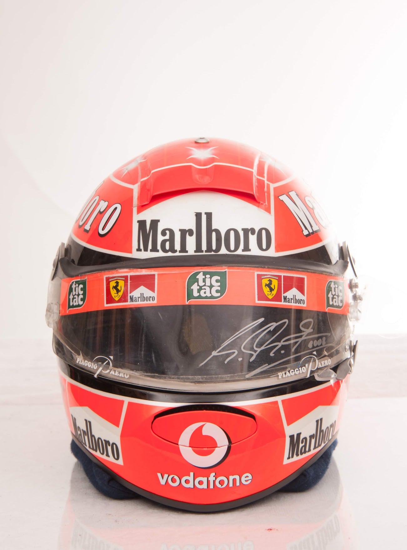 2002 Michael Schumacher Schuberth RF1 Race-Used Helmet – Formula 1