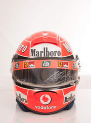 2002 Michael Schumacher Schuberth RF1 test used helmet