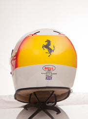 1996 Michael Schumacher Silverstone GP race used helmet - Formula 1 Memorabilia