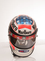 1999 Michael Schumacher Malaysia GP race used helmet - Formula 1 Memorabilia