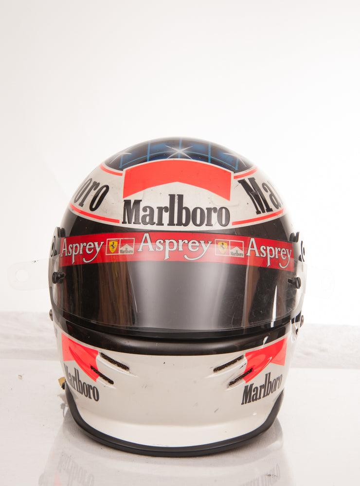 1998 Michael Schumacher Brazil GP race used helmet - Formula 1 Memorabilia