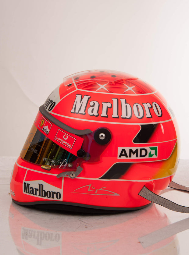 2006 Michael Schumacher Schuberth RF1 test helmet - Formula 1 Memorabilia
