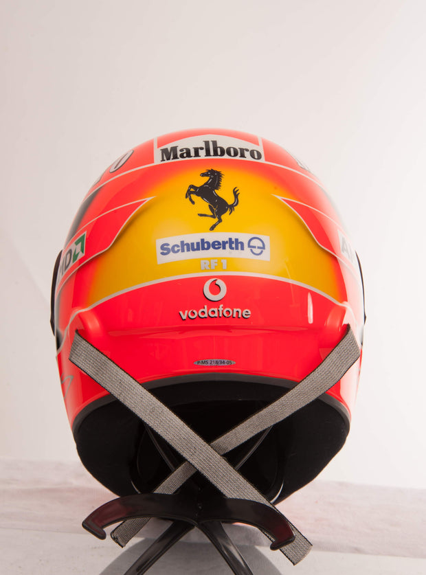 2006 Michael Schumacher Schuberth RF1 test helmet - Formula 1 Memorabilia