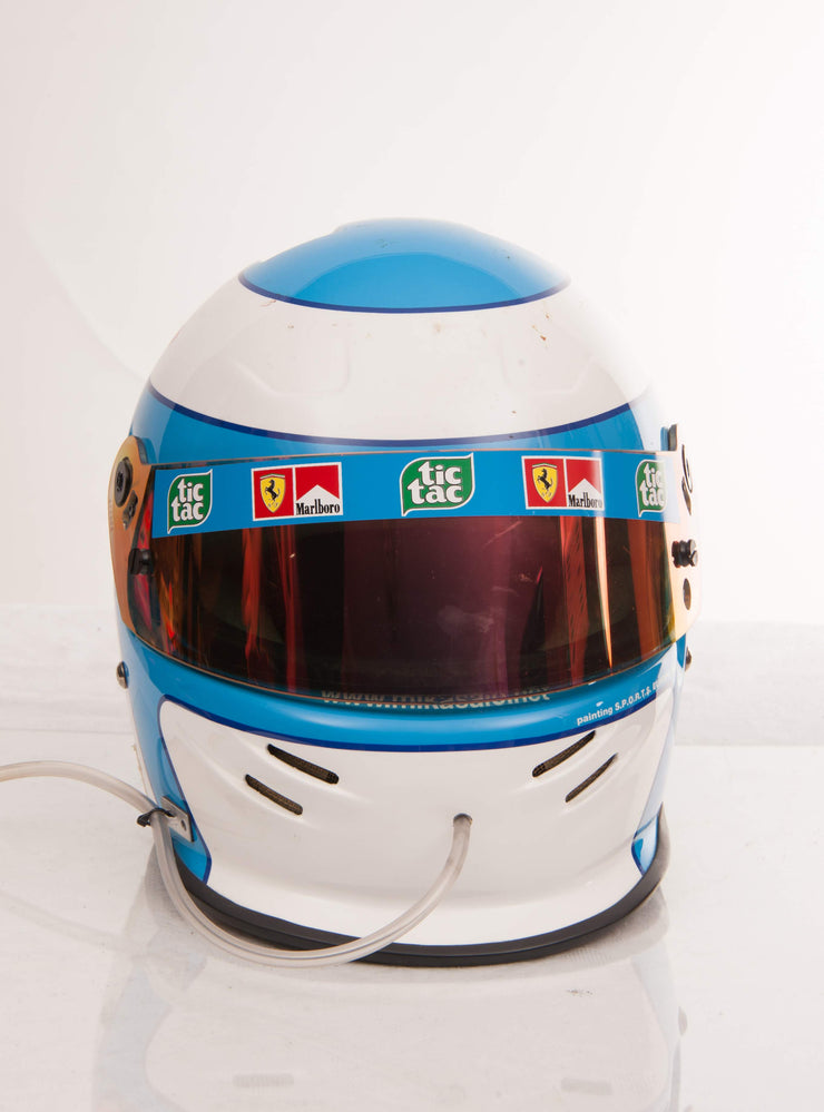 1999 Mika Salo race used helmet – Formula 1 Memorabilia