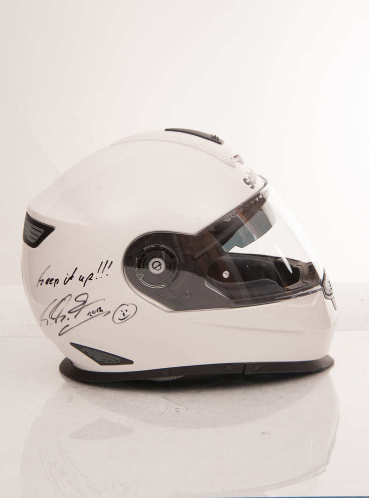 2012 Michael Schumacher Honda event used helmet - Formula 1 Memorabilia