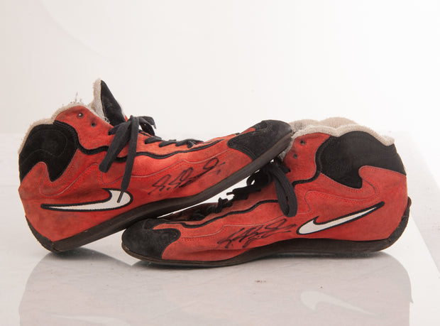 2001 Michael Schumacher Nike race shoes Signed - Formula 1 Memorabilia