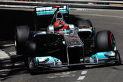 2011 Michael Schumacher Petronas Schuberth visor signed (Monaco GP)