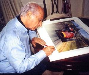 Fangio The Maestro Autographed by Fangio by Nicolas Watts - Formula 1 Memorabilia