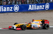 2009 Fernando Alonso race used Rear Wing - SOLD - - Formula 1 Memorabilia