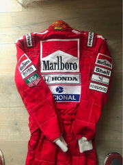 1991 Ayrton Senna Suzuka Japan GP replica race suit - Formula 1 Memorabilia
