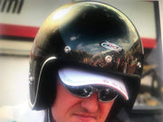 2012 Michael Schumacher scooter helmet signed - Formula 1 Memorabilia