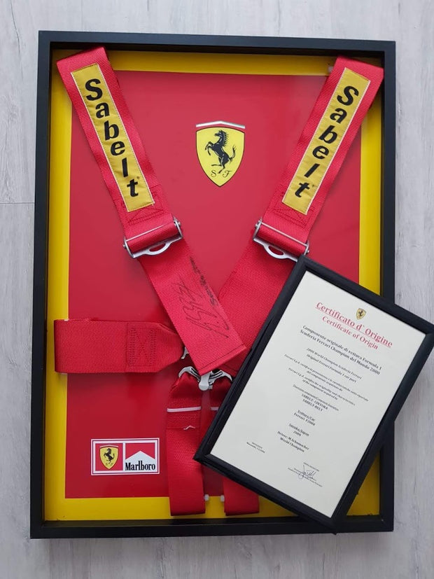 2000 Michael Schumacher Sabelt signed - Formula 1 Memorabilia