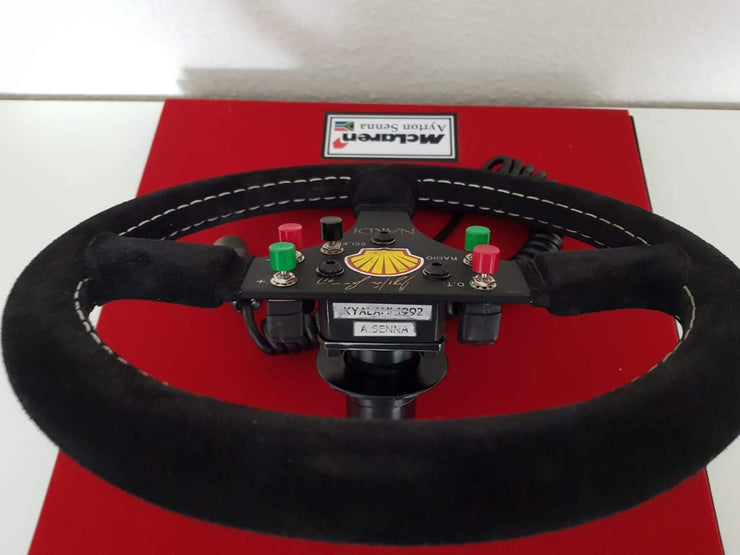 1992 Ayrton Senna Nardi steering wheel (just arrived) - Formula 1 Memorabilia