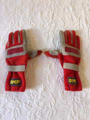 1996 Michael Schumacher British GP race used OMP gloves - Formula 1 Memorabilia