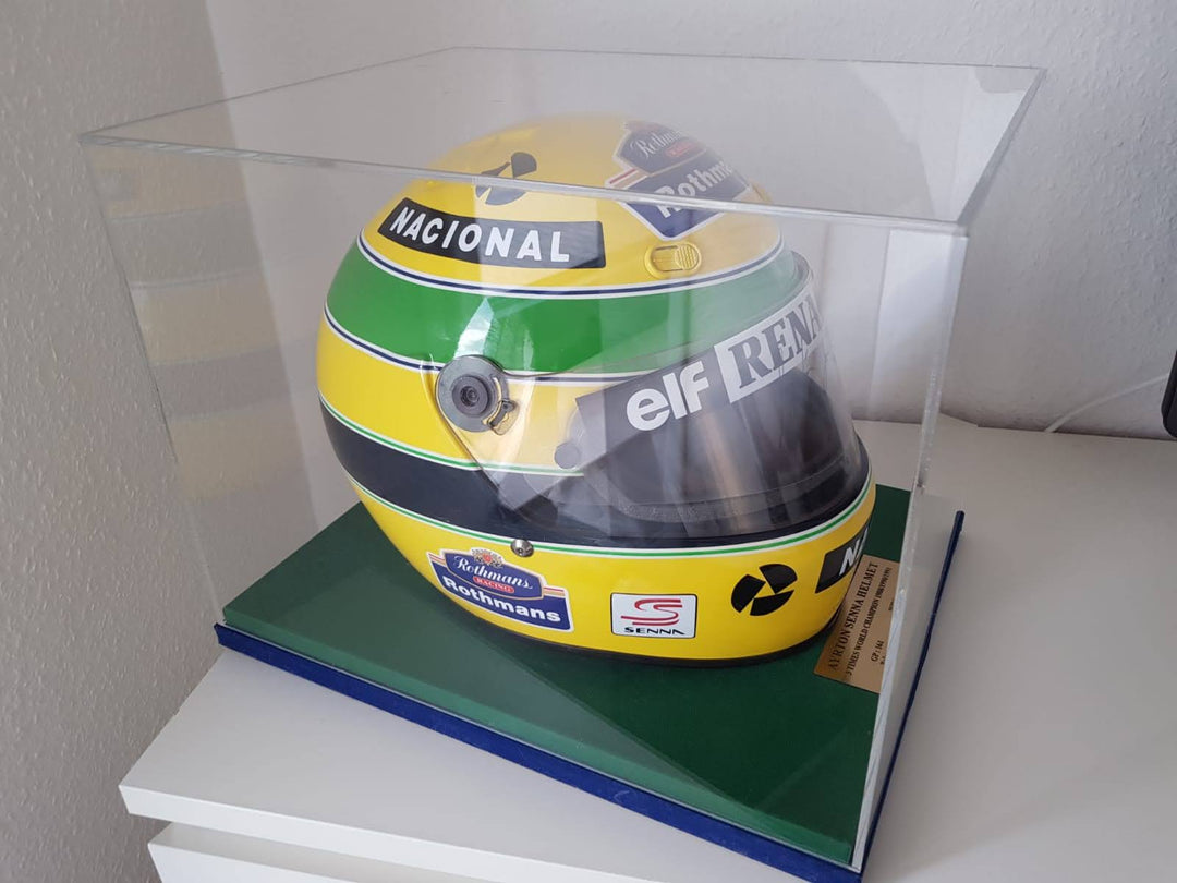 1994 Ayrton Senna replica Helmet signed – Formula 1 Memorabilia