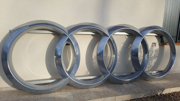 2010's Giant Audi official  dealership illuminated sign