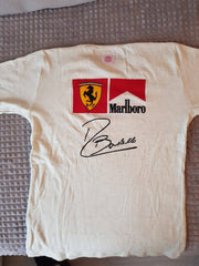 Scuderia Ferrari shirt signed