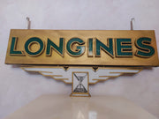 1965 Longines official dealer illuminated double side sign