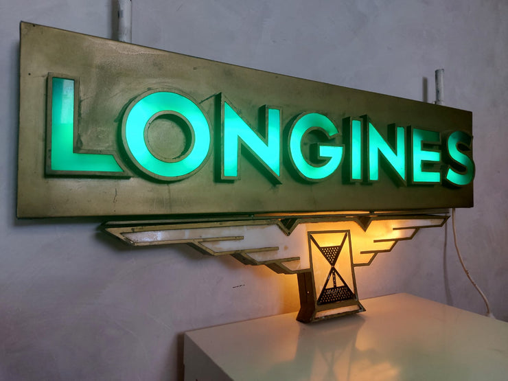 Longines Sign 1965 Longines official dealer illuminated double side sign – Formula 1 ...