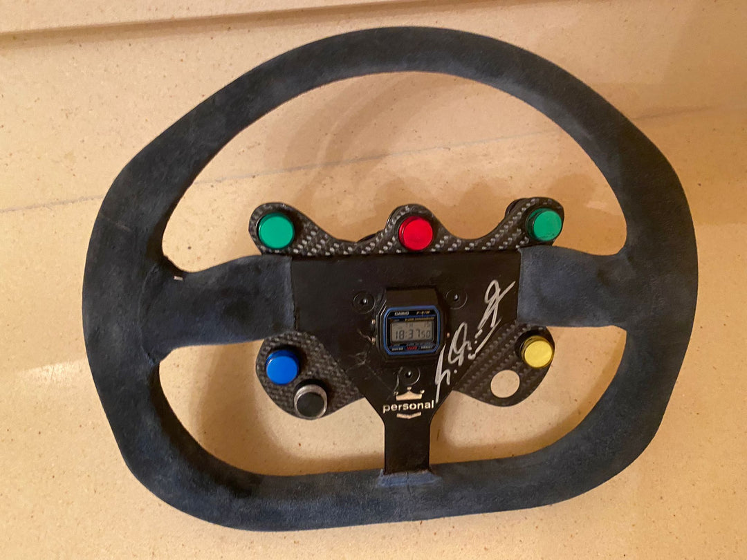 1995 Michael Schumacher race used steering wheel – Formula 1