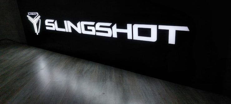 2010s Slingshot MASSIVE official dealer 3D illuminated sign
