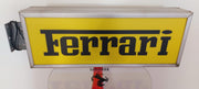 1980s Ferrari official dealer illuminated double side neon sign -SOLD-