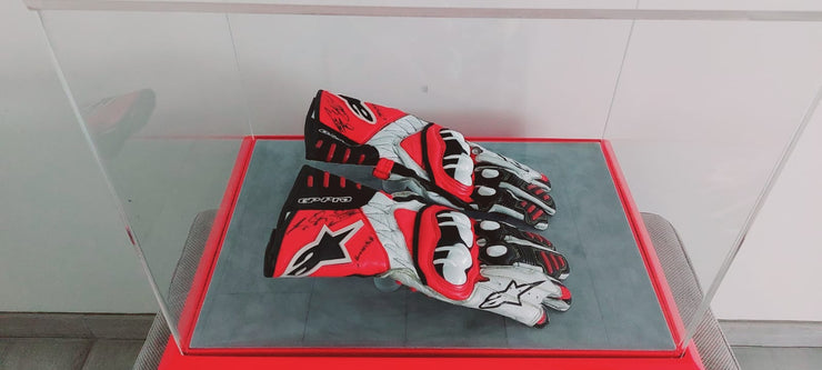 Michael Schumacher motorcycle gloves