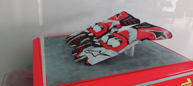 Michael Schumacher motorcycle gloves