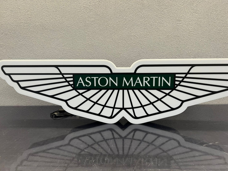 2003 Aston Martin Official dealer illuminated wing sign