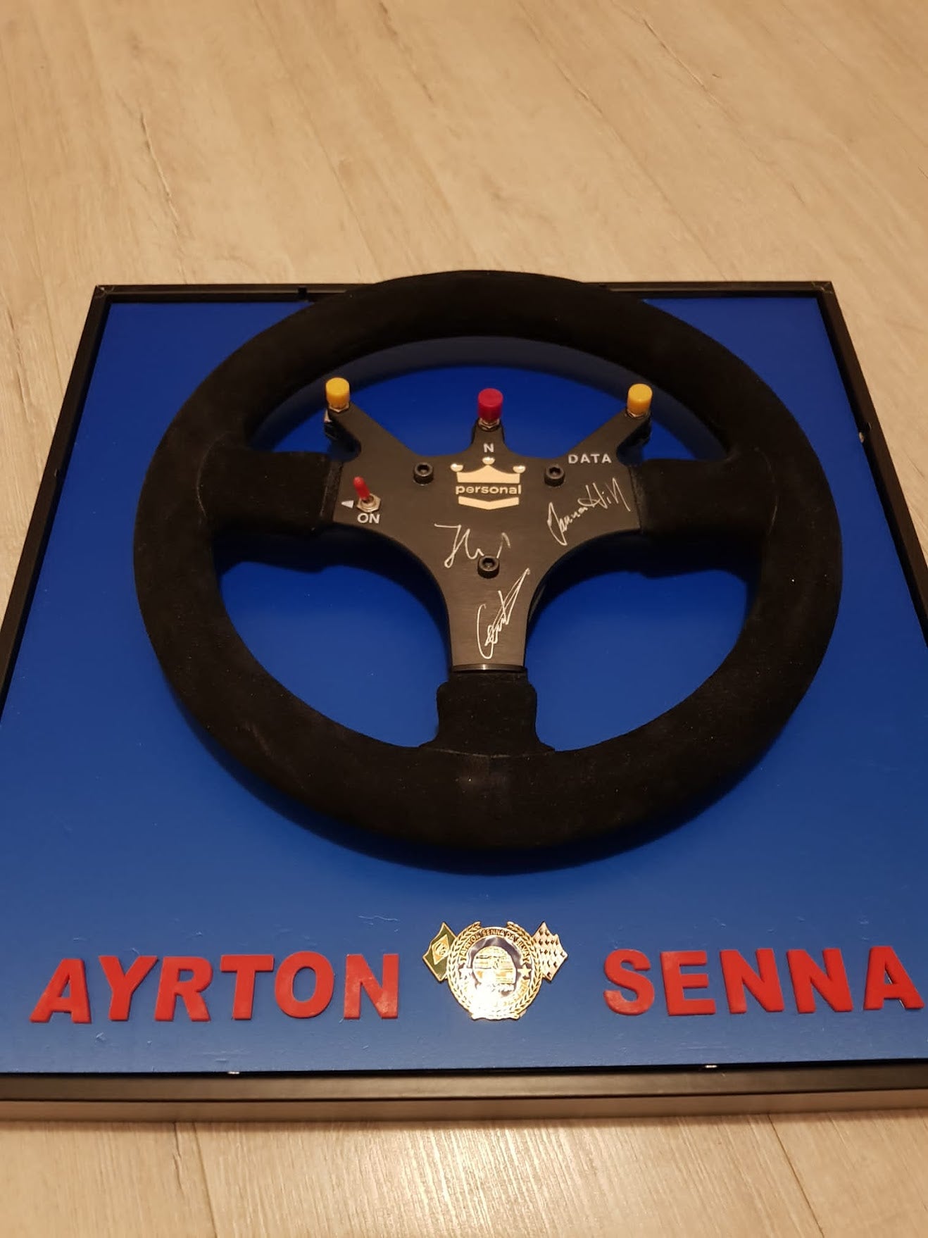 1994 Ayrton Senna Williams steering wheel – Formula 1