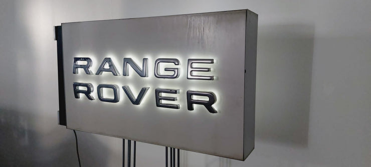 2000s Range Rover official dealership dual illuminated sign – Formula 1 ...