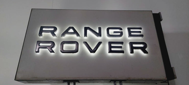 2000s Range Rover official dealership dual illuminated sign – Formula 1 ...