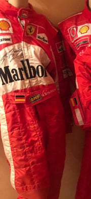 2005 Michael Schumacher San Marino GP race used suit