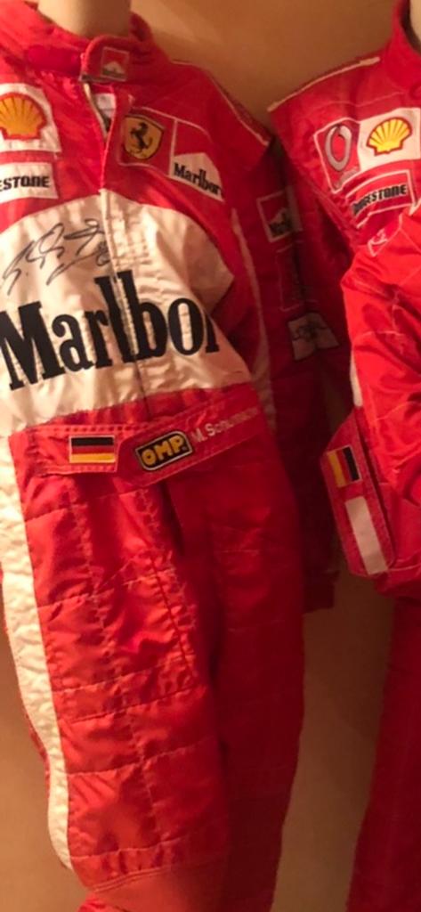 2005 Michael Schumacher San Marino GP race used suit