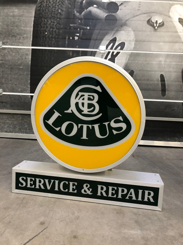 1981 Lotus original Official Service & Repair sign