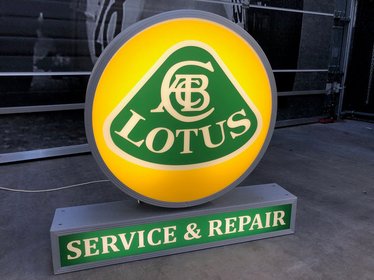 1981 Lotus original Official Service & Repair sign