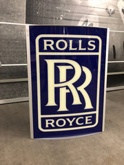 2001 Rolls Royce official illuminated sign