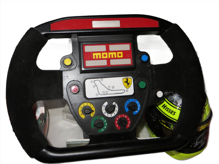 2002 Michael Schumacher Ferrari steering wheel replica - Formula 1 Memorabilia