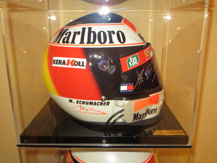 2000 Michael Schumacher Bell official replica Helmet signed - Formula 1 Memorabilia