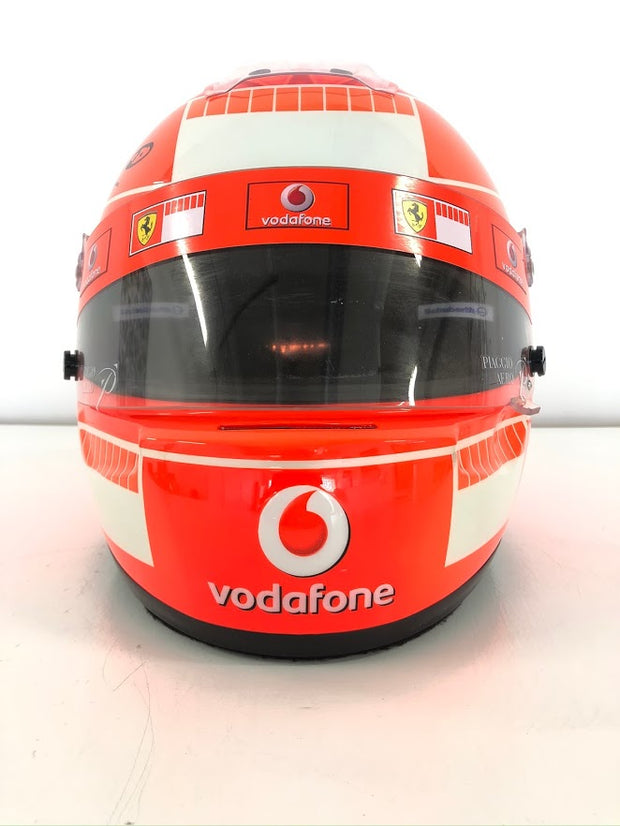 Casque Michael Schumacher 1997 Ferrari Minichamps 1/8 F1 Formule 1 helmet Casque Michael Schumacher 1997 Ferrari Minichamps 1/8 F1 Formule 1 helmet
