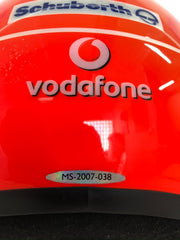 2007 Michael Schumacher Schuberth test / kart race used helmet signed