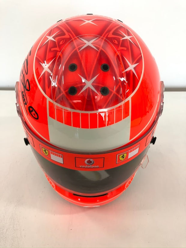 2007 Michael Schumacher Schuberth test / kart race used helmet signed