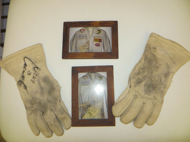 1973 Niki Lauda race used gloves signed - SOLD - - Formula 1 Memorabilia